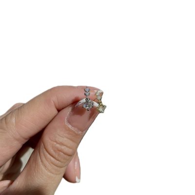 925銀｜Petit 46｜耳釘