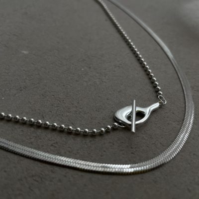 925銀｜Toggle 30｜OT扣圓珠鍊