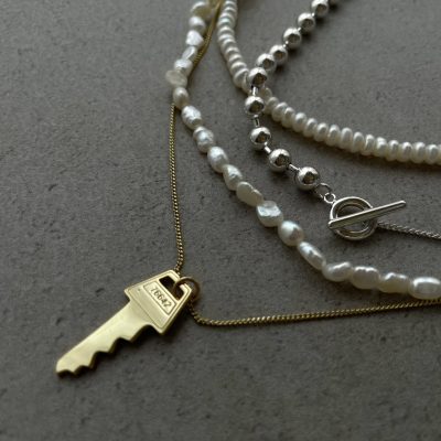 925銀｜La Clé Dorée 33｜鑰匙吊墜鍊