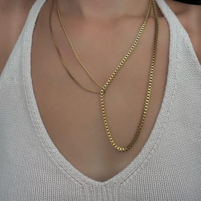 不鏽鋼｜Matinee 68｜拼接長鍊