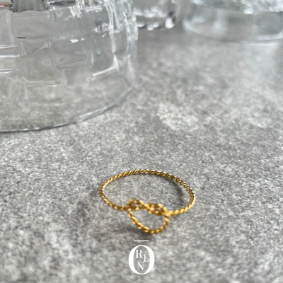 Ring012｜防水｜麻花結