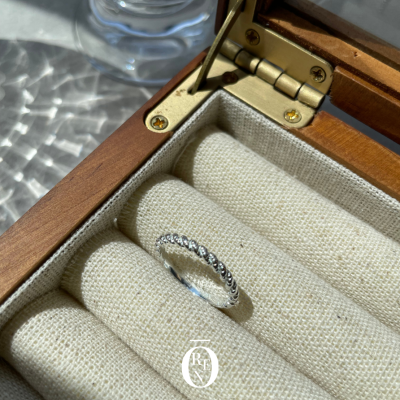 Ring033｜925銀｜麻花尾戒