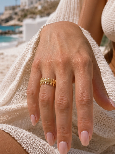 Ring080｜Halo Ring｜開口戒