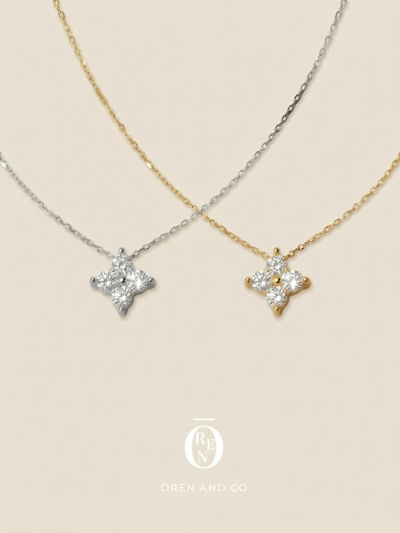 925銀｜Princess 112｜四葉草項鍊