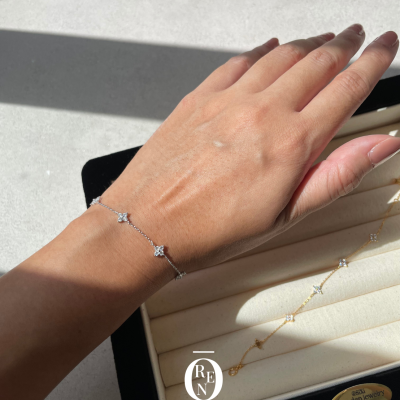 925銀｜Chain Bracelet 60｜滿天星手鍊