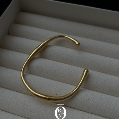 不鏽鋼｜Cuff Bracelet 63｜C型手環