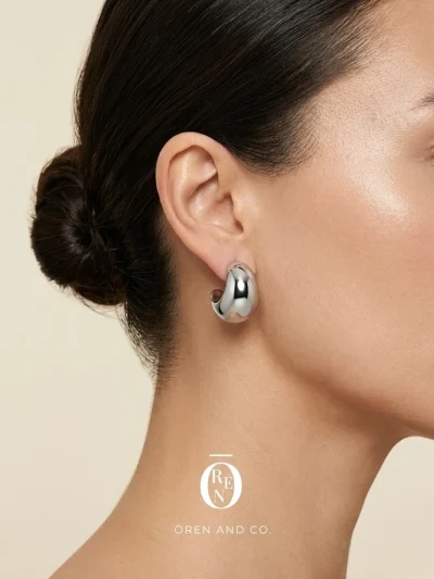 不鏽鋼｜Grand 192｜半月型耳釘