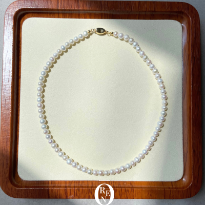 天然貝珠｜Princess 110｜近圆珍珠5~6