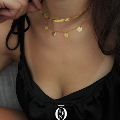 不鏽鋼｜Princess 71｜圓片項鍊