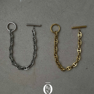 不銹鋼｜Chain Bracelet 41｜豬鼻子手鍊