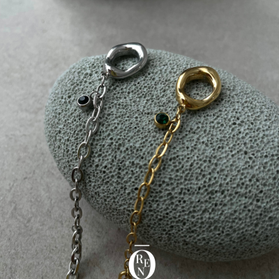 不銹鋼｜Chain Bracelet 43｜OT扣手鍊