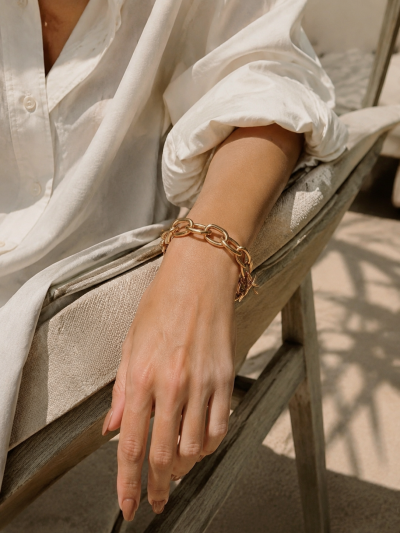 不銹鋼｜Chain Bracelet 45｜OT扣手鍊