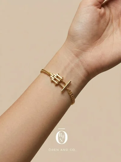 銅｜Chain Bracelet 55｜OT扣手鍊