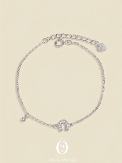 925銀｜Dainty Chain12｜馬蹄手鍊