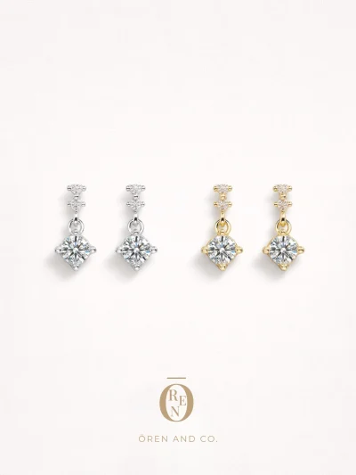 925銀｜Petit 46｜耳釘