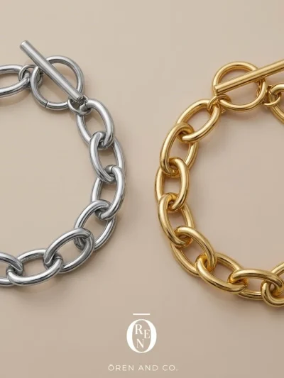 不銹鋼｜Chain Bracelet 45｜OT扣手鍊