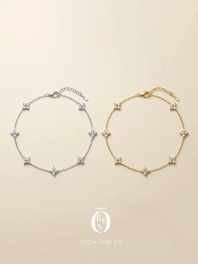 925銀｜Chain Bracelet 60｜滿天星手鍊