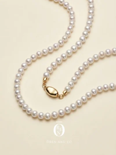 天然貝珠｜Princess 110｜近圆珍珠5~6