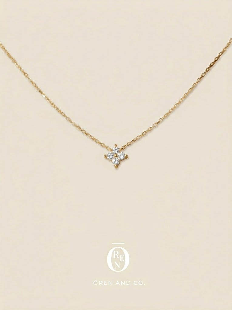 925銀|Princess 112|四葉草項鍊:圖片 4