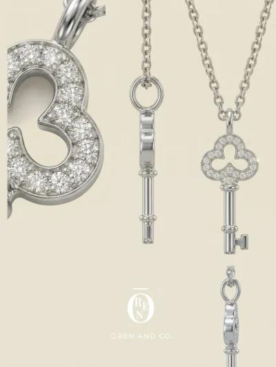 925銀｜Princess 111｜小鑰匙項鍊