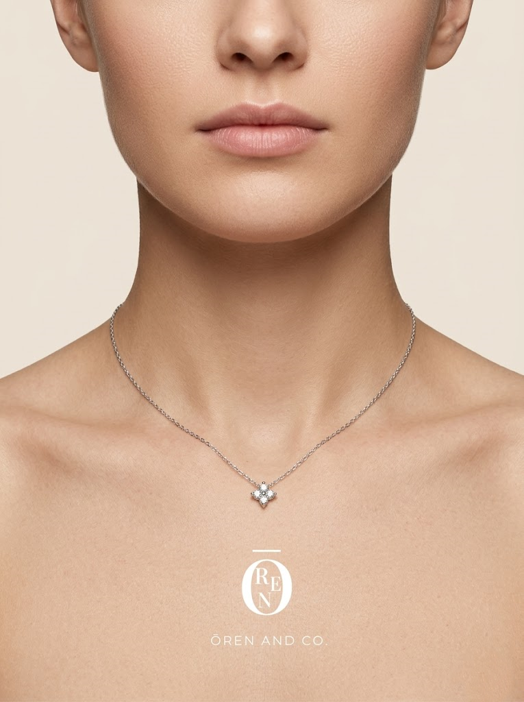 925銀|Princess 112|四葉草項鍊:圖片 3