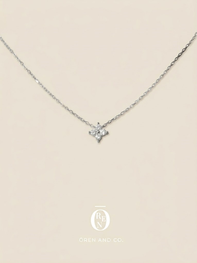 925銀|Princess 112|四葉草項鍊:圖片 2