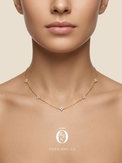 925銀｜Princess 113｜滿天星項鍊