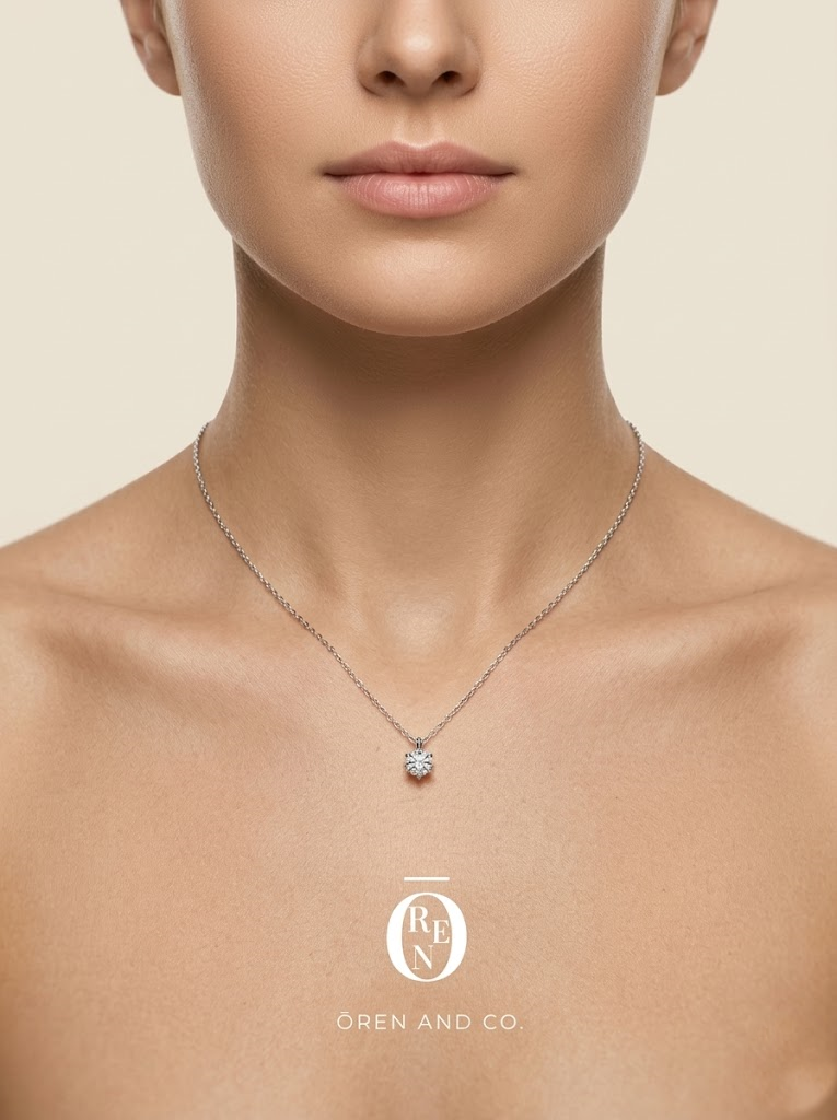 925銀|Princess 114|單鑽項鍊:圖片 4