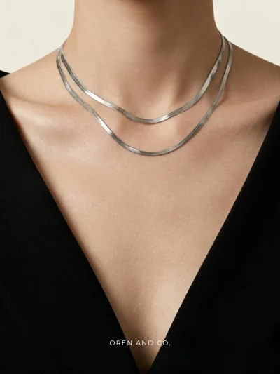 不鏽鋼｜Petit - Sleek Liquid Chain 17｜細蛇骨鍊