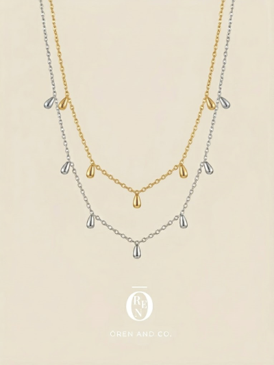 不銹鋼｜Princess 191｜小麥穗項鍊