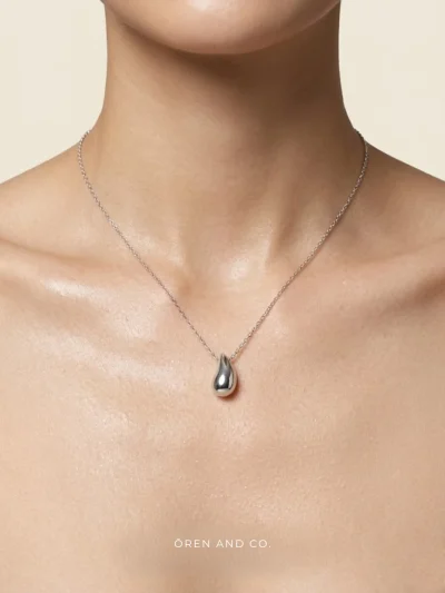 925銀｜Petit+ 32｜水滴吊墜鍊