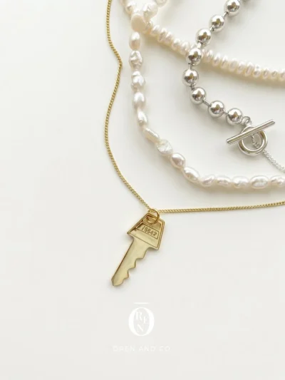 925銀｜La Clé Dorée 33｜鑰匙吊墜鍊