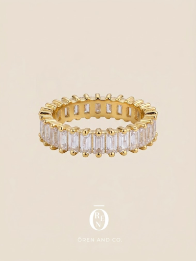 Ring102｜Audrey Ring｜黃銅鍍金