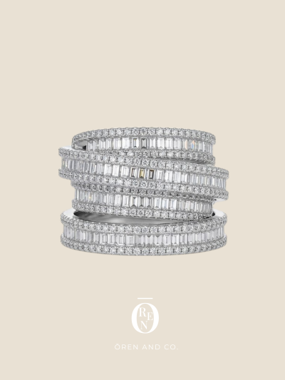 Ring111｜銅｜Crystal方糖戒