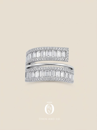 Ring112｜銅｜Crystal 雙層戒