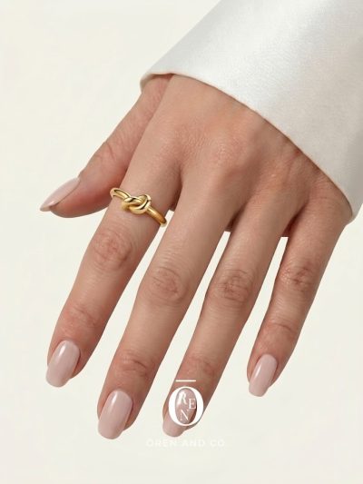 Ring115｜不鏽鋼｜Mini Knot Ring