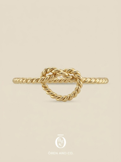 Ring012｜防水｜麻花結