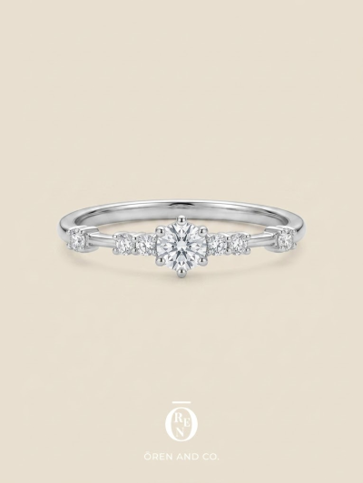 Ring028｜925銀｜鋯石尾戒