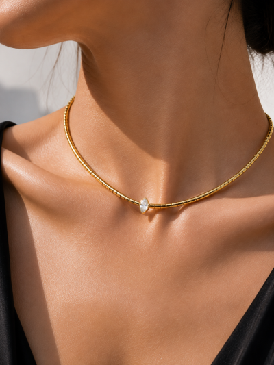不鏽鋼｜Hera Necklace 218｜赫拉鎖骨鍊